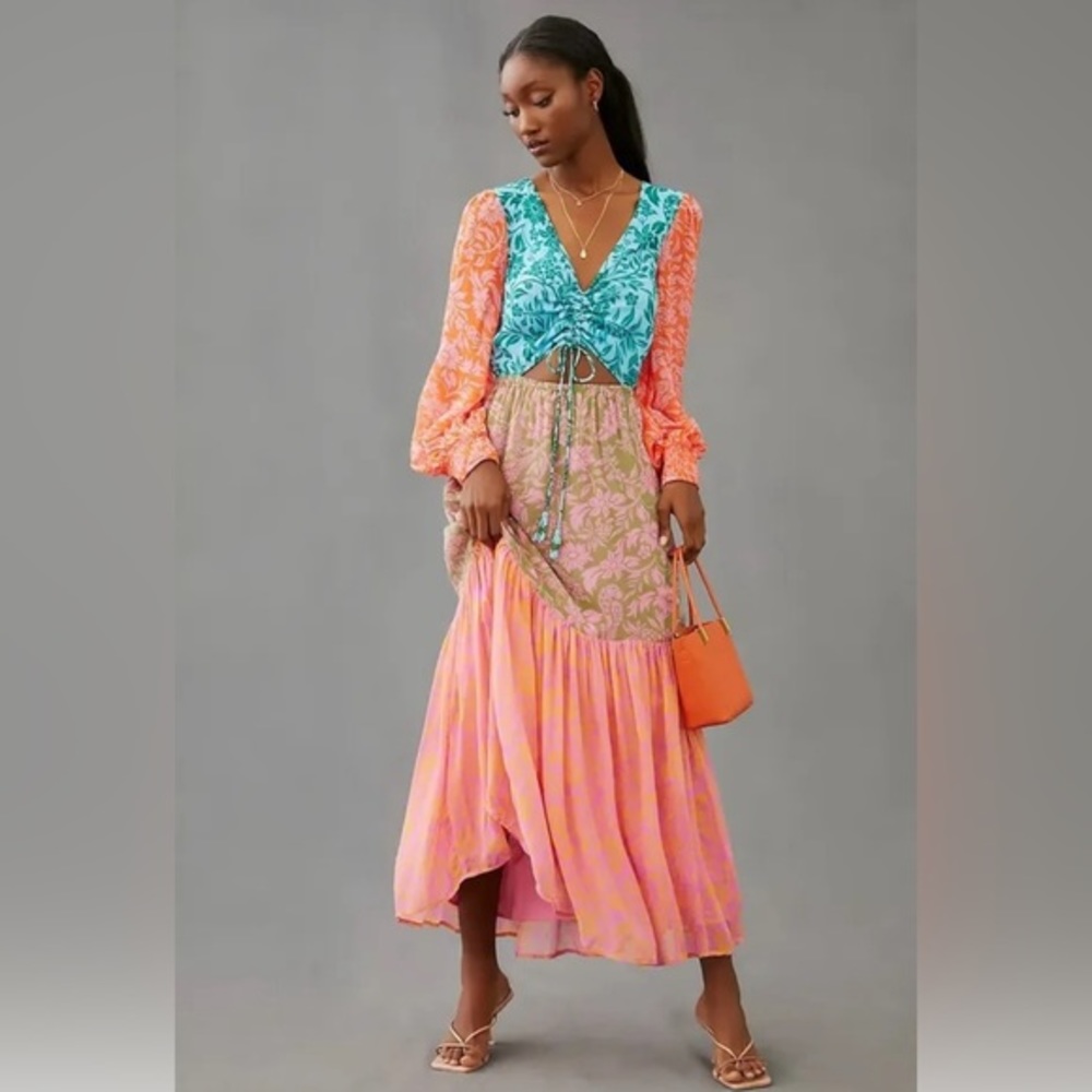 FARM Rio Multicolor Maxi Dress
